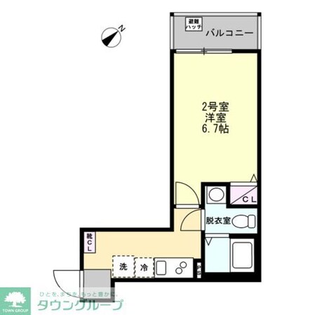 ベイルーム相模が丘の物件間取画像